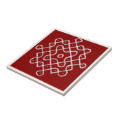 Kolam Rangoli Fliese (Seite)