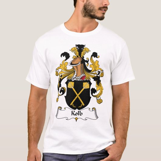 Kolb Familienwappen T-Shirt (Vorderseite)