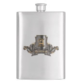 Kolben (Edelstahl) 8 oz. Flachmann (Vorderseite)