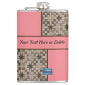 Kolben groß (Peach LED S.C.C.) RFPMDesign ©️ 2023 Flachmann (Vorderseite)