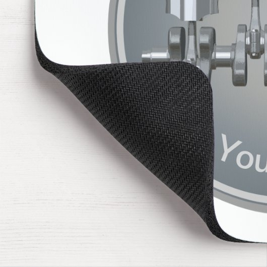 Kolben-Kurbelwelle Mousepad (Ecke)