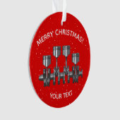 Kolben-Kurbelwelle - Turbolader Ornament (Vorderseite)