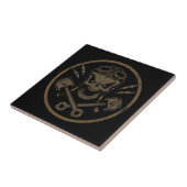 Kolben Pistoff II - Silber/Gold Fliese (Seite)