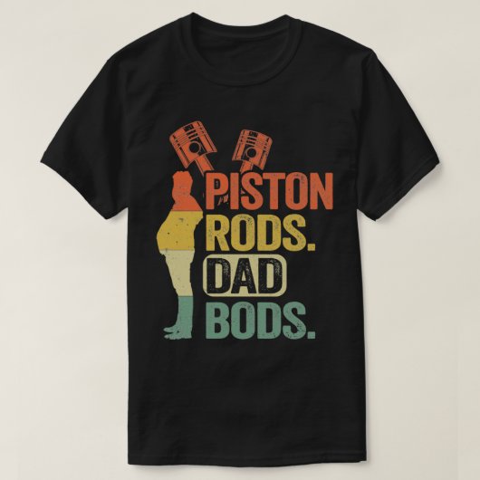 Kolbenroden Vater Bods Funny Mechanic (2) T-Shirt (Design vorne)