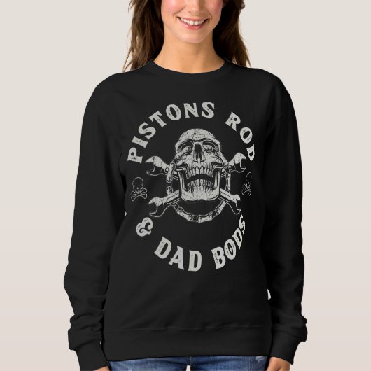Kolbenstange und Vater-Hülsen Sweatshirt (Vorderseite)