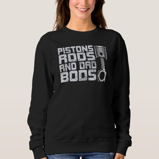 Kolbenstange und Vater Sweatshirt (Vorderseite)
