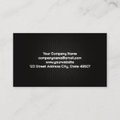 Kolbenwagen | Auto-Reparatur-Logo Visitenkarte (Rückseite)