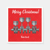 Kolbenwelle Serviette (Vorderseite)