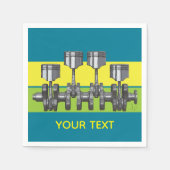 Kolbenwelle Serviette (Vorderseite)