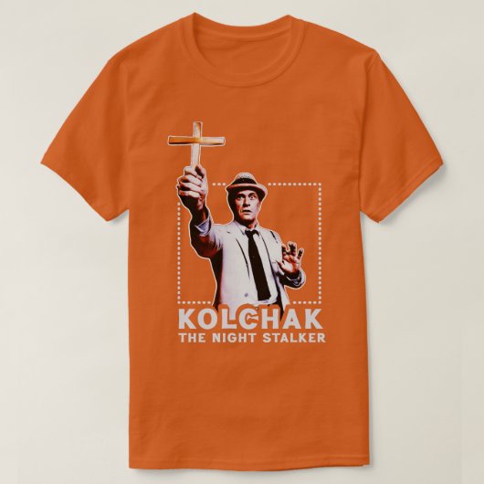 Kolchak Der Nachtspaziergänger Horror Kunst T-Shirt (Design vorne)