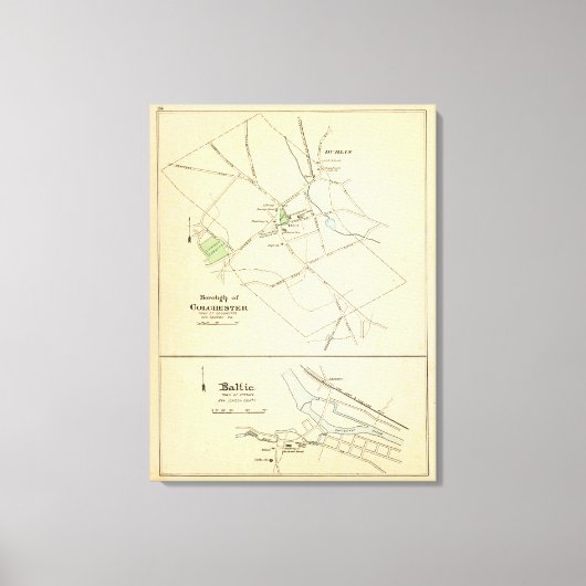 Kolchester, Ostsee Leinwanddruck (Vorderseite)