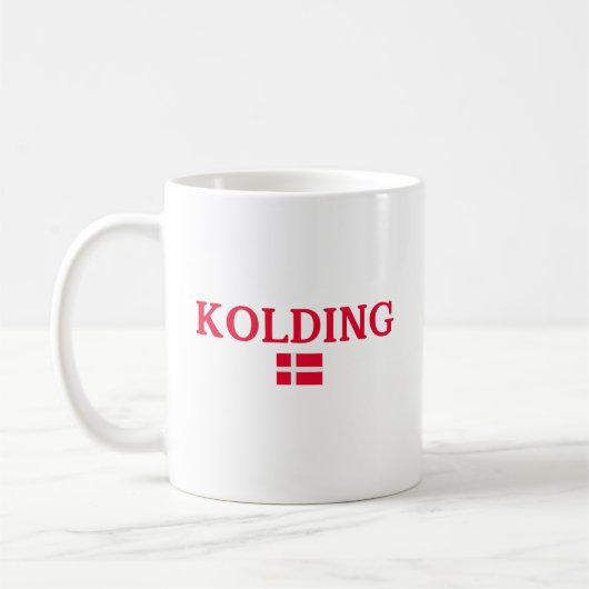 KOLDING Dänemark Kaffeetasse (Links)