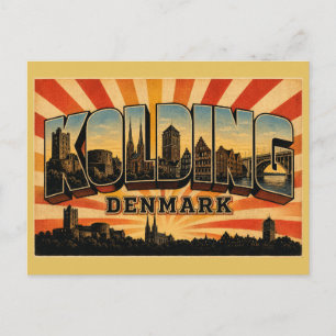Kolding Dänemark Schloss Postkarte