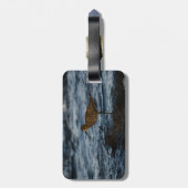 Kolea Stehend im Wasser Gepäckanhänger (Rückseite vertikal)