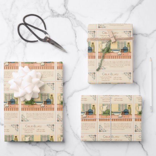 Koleslaw Geschenkpapier Set (Vorderseite)
