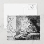 Kolf-Spiel, 1654 Postkarte (Vorne/Hinten)