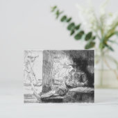 Kolf-Spiel, 1654 Postkarte (Stehend Vorderseite)