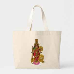 Kolhapur Mahalakshmi-Tasche Jumbo Stoffbeutel