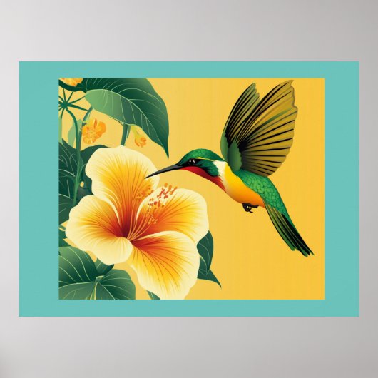 KOLIBRI #1 POSTER (Vorne)