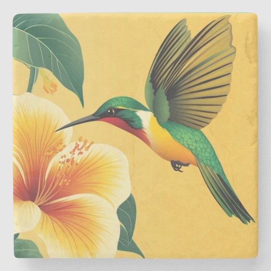 KOLIBRI #1 STEINUNTERSETZER (Vorderseite)
