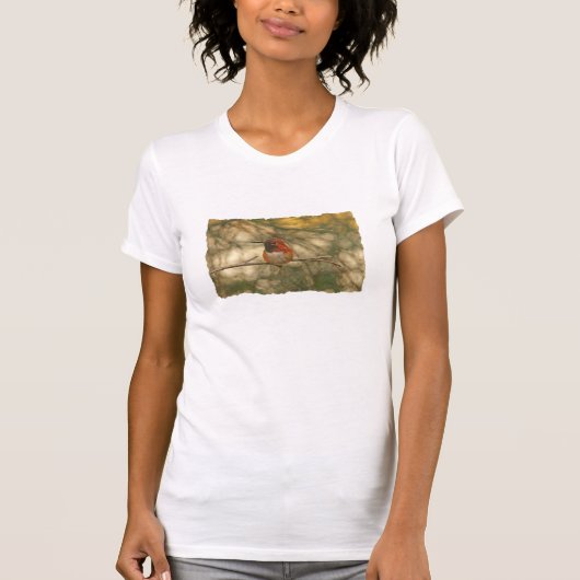 Kolibri an der Erholung T-Shirt (Vorderseite)