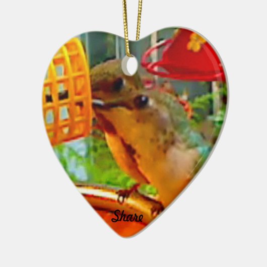 Kolibri-Andenken-Verzierung Keramik Ornament (Links)