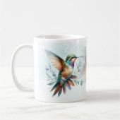 Kolibri-Aquarell Kaffeetasse (Links)