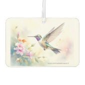 Kolibri Autolufterfrischer (Rückseite)