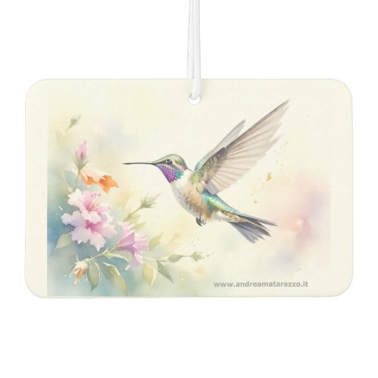 Kolibri Autolufterfrischer (Vorderseite)