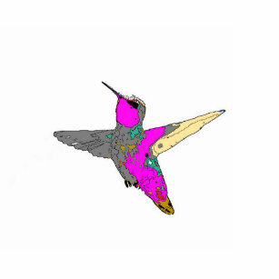 Kolibri-Baum-Verzierung Fotoskulptur Ornament