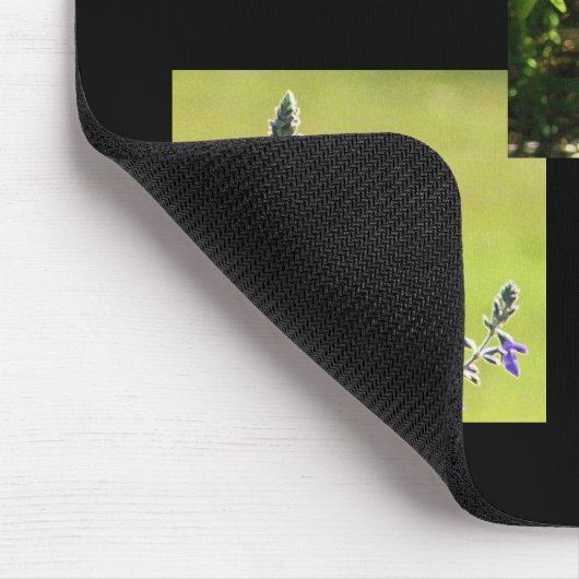 Kolibri-Collage Mousepad (Ecke)