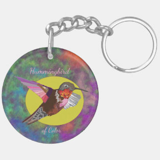 Kolibri der Farbe Schlüsselanhänger