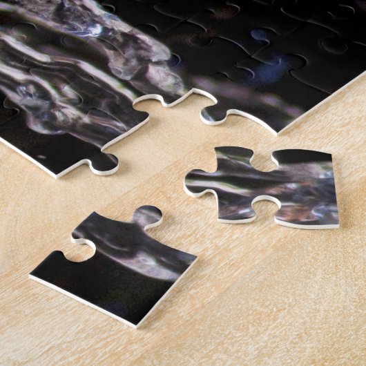 Kolibri, der in Wasser legt Puzzle (Seite)