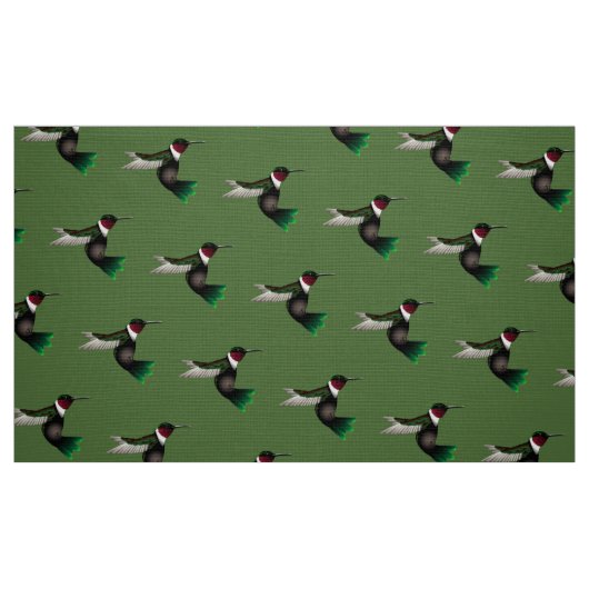 Kolibri-Designergewebe Stoff (Fat Quarter (45,7 x 55,9 cm))