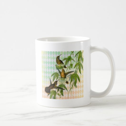 Kolibri Digital Art Kaffeetasse (Rechts)