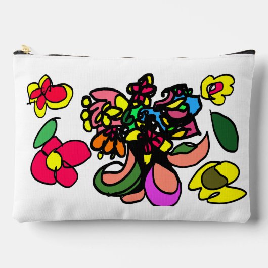 Kolibri entspannt Frühling Zubehörtasche (Vorderseite)