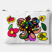 Kolibri entspannt Frühling Zubehörtasche (Rückseite)