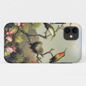 Kolibri-Familie und Apple-Blüte iPhone 5 Fall Case-Mate iPhone Hülle (Rückseite (Horizontal))
