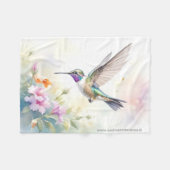 Kolibri Fleecedecke (Vorderseite (Horizontal))
