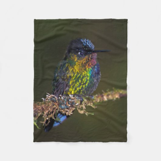 Kolibri Fleecedecke (Vorderseite)