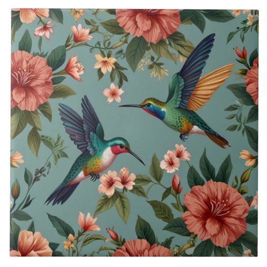 Kolibri  fliese (Vorderseite)