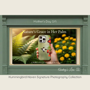 Kolibri Florales Handyhülle Muttertag iPhone 16 Pro Hülle