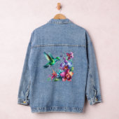 Kolibri-Garten-Denimjacke Jeansjacke (Hangar)