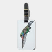 Kolibri-Gepäckanhänger Gepäckanhänger (Vorderseite vertikal)