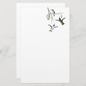 Kolibri gerecyceltes Briefpapier (Vorne/Hinten)