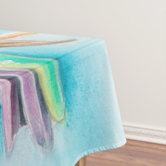 Kolibri-Gesang Tischdecke (Beispiel)