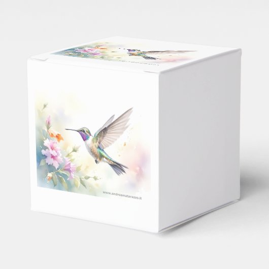 Kolibri Geschenkschachtel (Vorderseite)