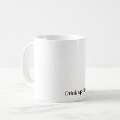 Kolibri, Getränk herauf das Leben! Kaffeetasse (Vorderseite Links)