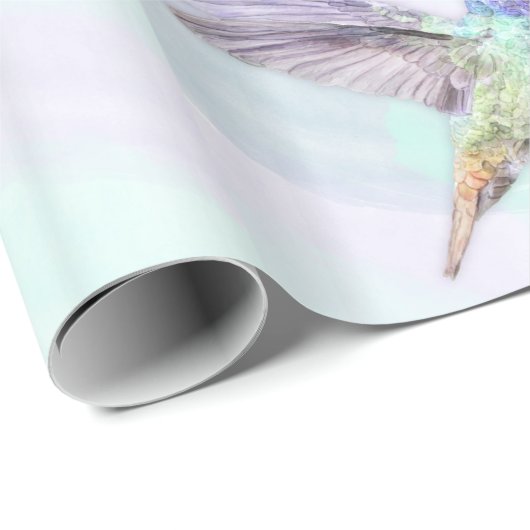 Kolibri-glattes Packpapier, 30" x 6' Geschenkpapier (Rolleneckpunkt)