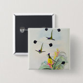 Kolibri, graviert durch Walter und Cohn Button (Vorne & Hinten)